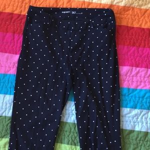 Old Navy Pixie polka dot slacks 10 tall